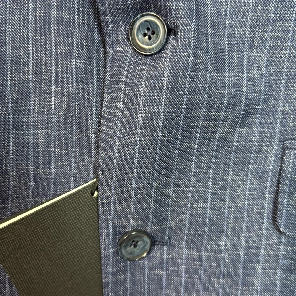 NWT J. Hilburn 100% Wool  Single Breasted Bespoke Blazer‎
